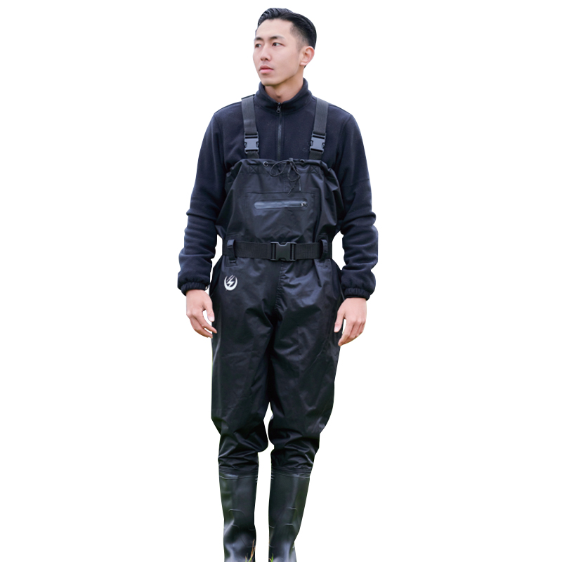 Pantaloni trampolieri in nylon 70D neri/verde militare